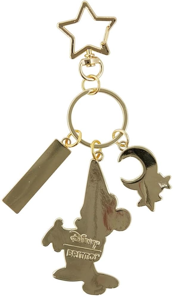 Enesco Disney Britto Midas Fantasia Sorcerer Mickey Mouse Keychain Enesco Disney Britto Midas Fantasia Sorcerer Mickey Mouse Keychain